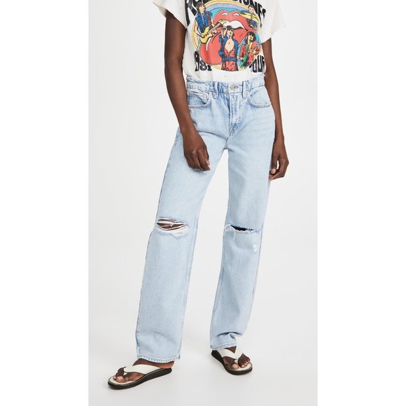 Good American Good '90s Jeans in Blue 6/28 - Picture 14 of 16